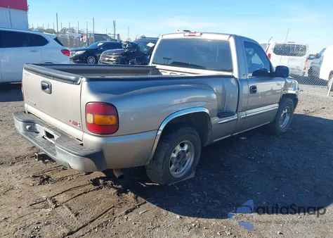 2000 GMC Sierra 1500 Sle z USA, uszkodzony, nr VIN 1GTEC14T5YZ272106